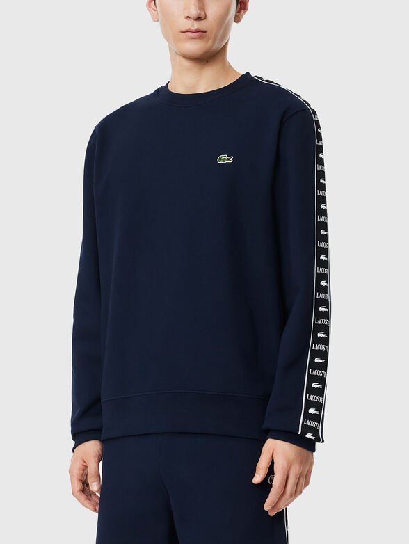 Sweatshirt with contrast stripe  - 1