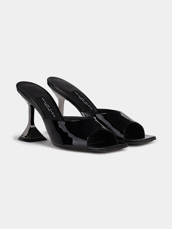 Leather heeled sandals - 2