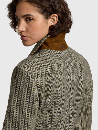 Herringbone coat - 3
