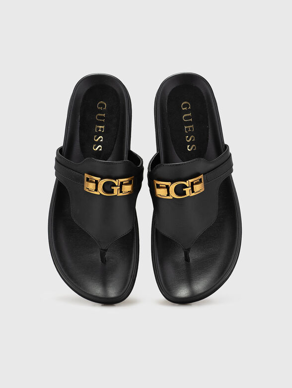 FARRON Black sandals - 6