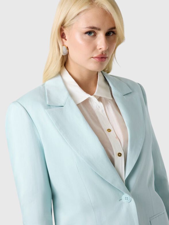 JANE blazer with single breasted closure - 4
