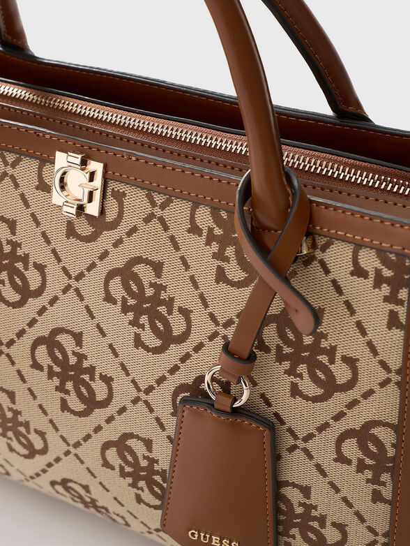 Large AUDREY Bag with logo print - 6