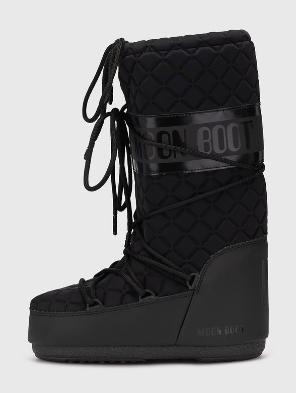 ICON quilted effect boots - 4