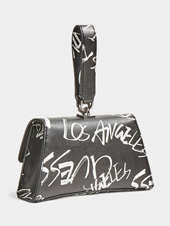 DEVIN Crossbody bag with graffiti print - 2