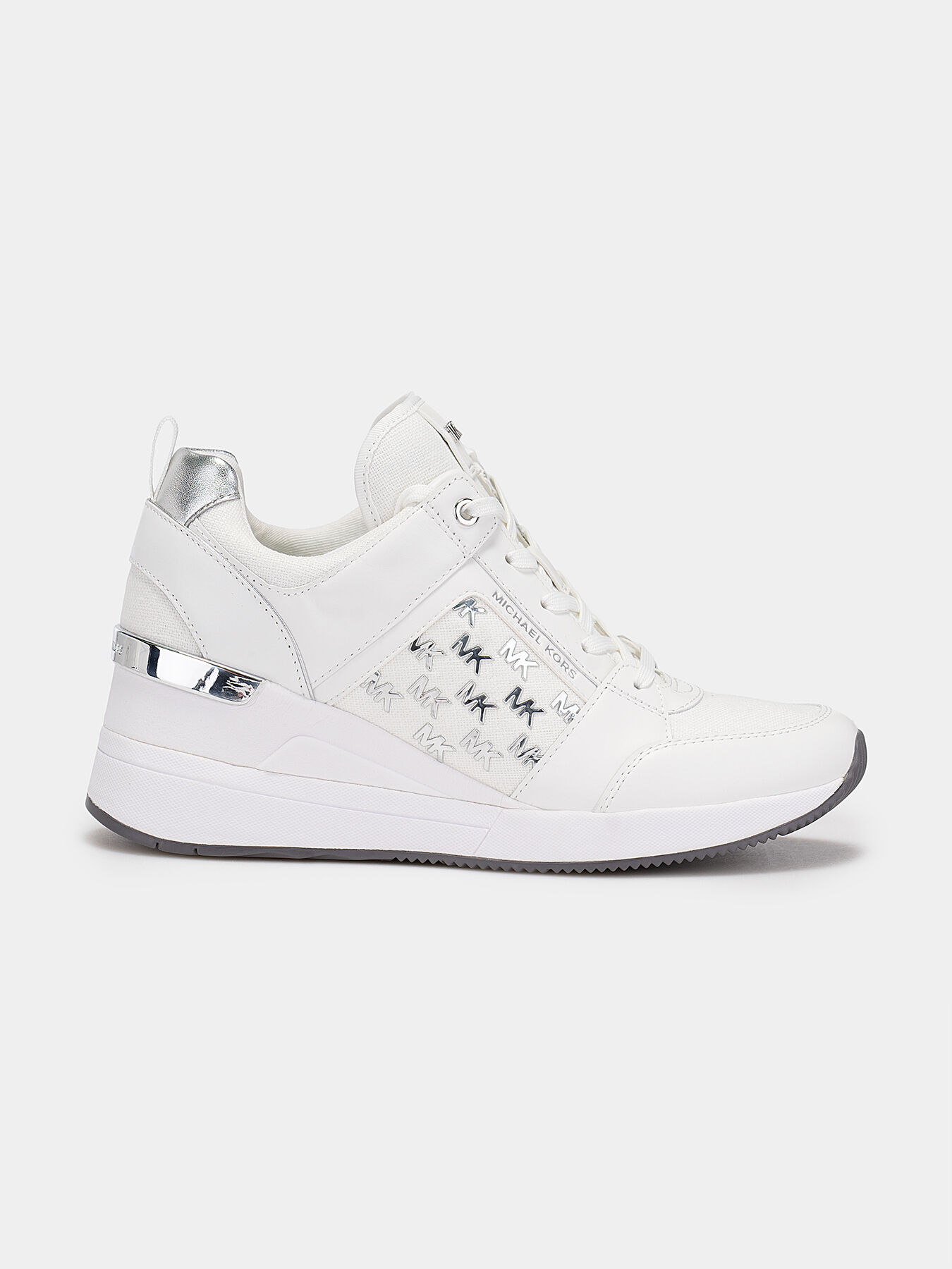GEORGIE sneakers with golden logo accents brand MICHAEL KORS Globalbrandsstore en