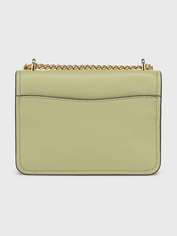 Green leather crossbody bag - 3