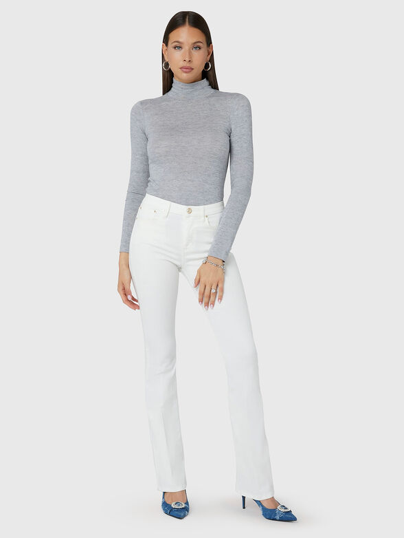 ANITA turtle neck sweater in black - 2