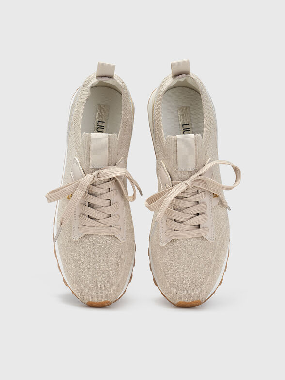 EVELYN 916 sneakers with gold details - 6