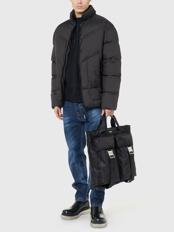 Padded jacket with logo - 2