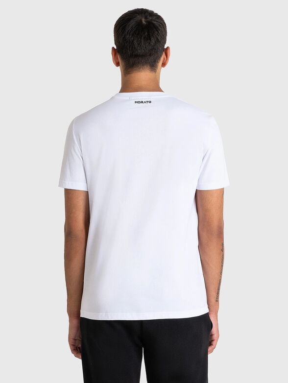 Black T-shirt with print - 2