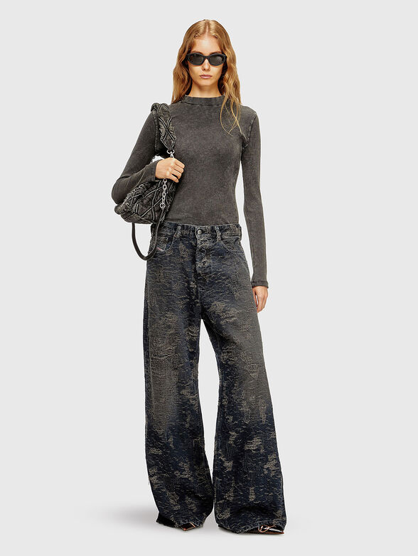 1996 D-SIRE L.30 wide leg jeans - 4