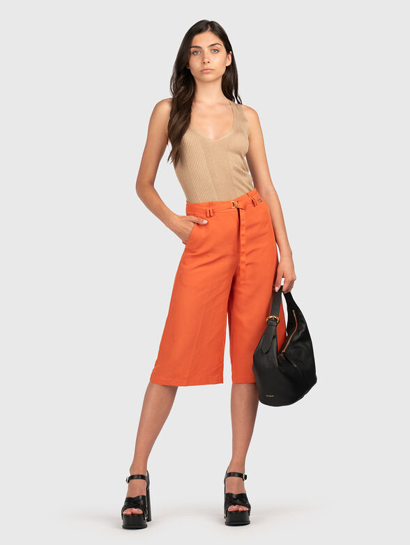 Knitted top with lurex threads - 2