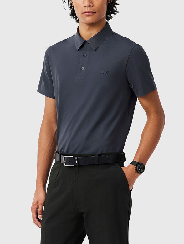 Polo shirt with logo detail - 1