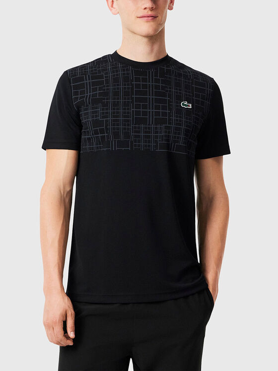 Тениска с лого принт - 1