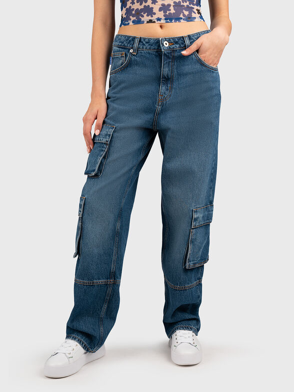 LENI_1_B cargo jeans - 1