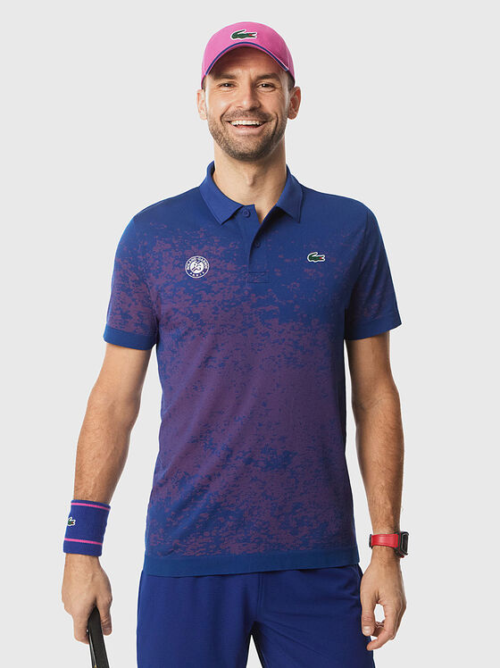 ROLAND-GARROS polo shirt with accent embroidery - 1