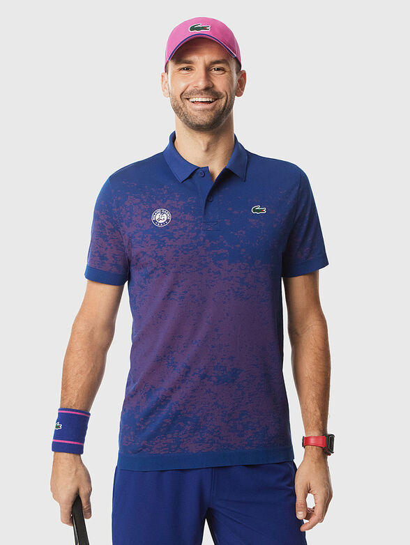ROLAND-GARROS polo shirt with accent embroidery - 1