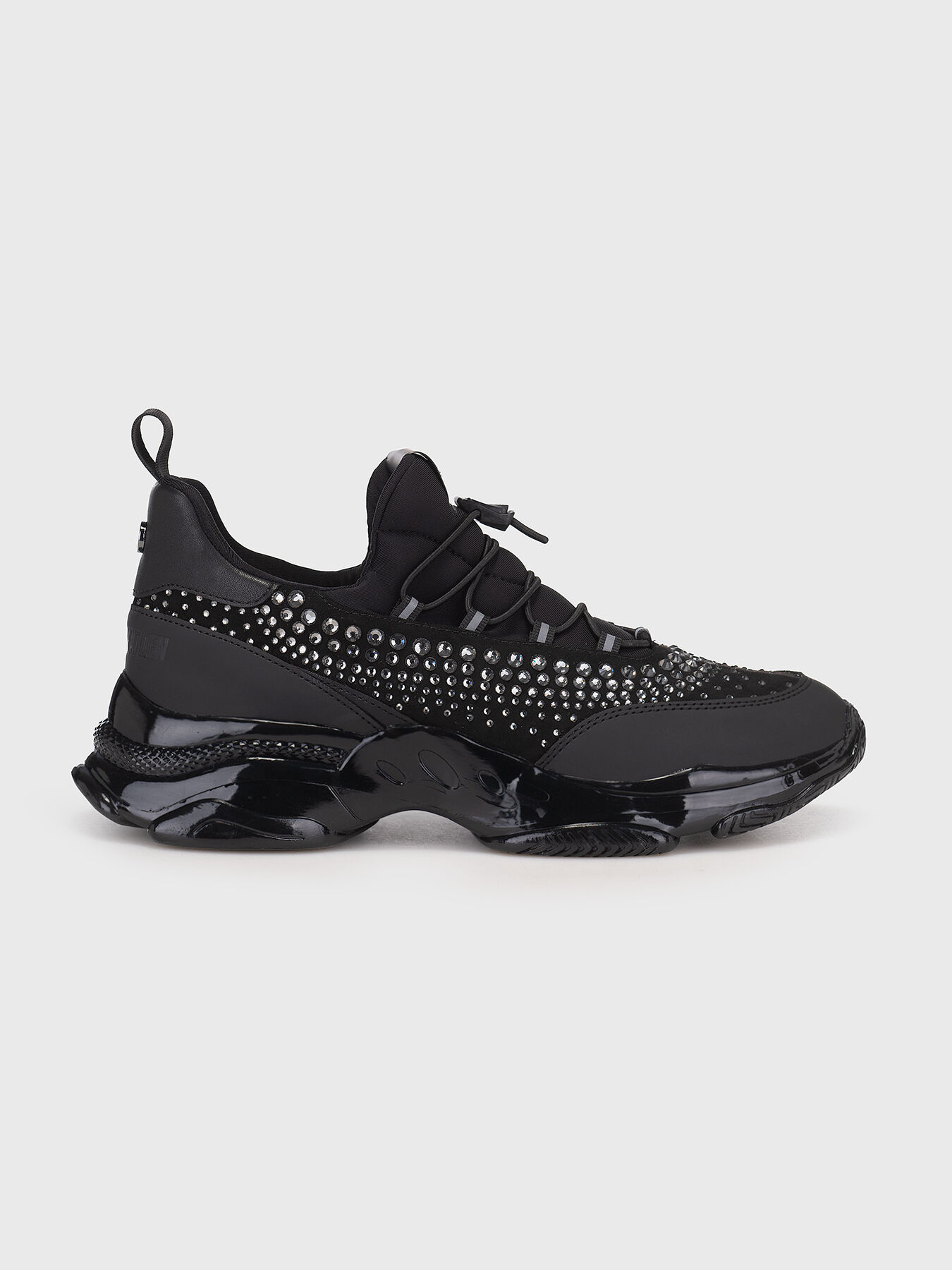 Crystal embellished sneakers top