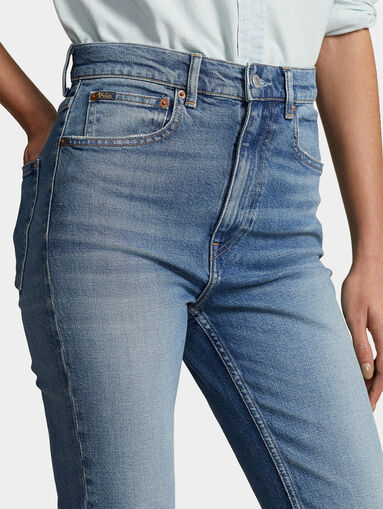 High-waisted skinny jeans - 4
