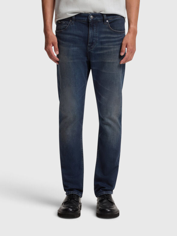 Cotton slim fit jeans - 1