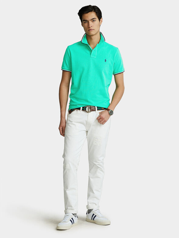 Polo shirt with logo embroidery - 2