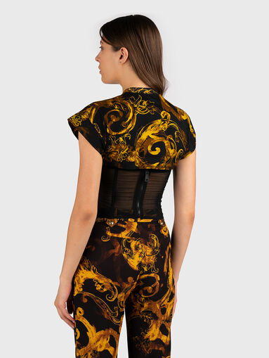 Bustier with baroque motifs  - 3