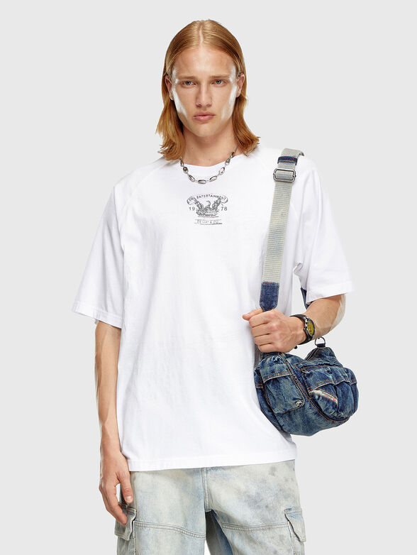 T-ROXT-Q1 cotton T-shirt in black - 1