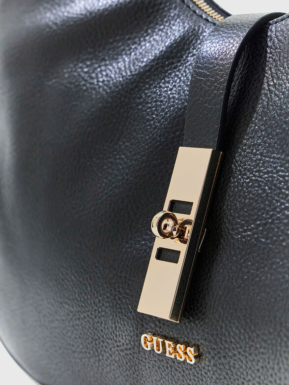 Black BROOKE hobo bag - 3