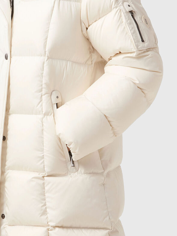 FANJA padded jacket with accent zip - 6
