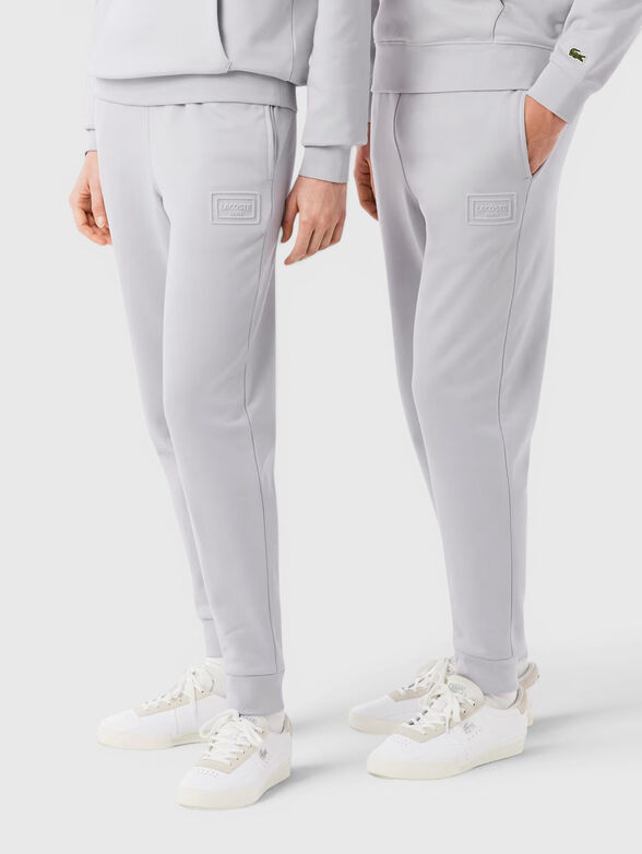 Cotton dark blue pants - 1