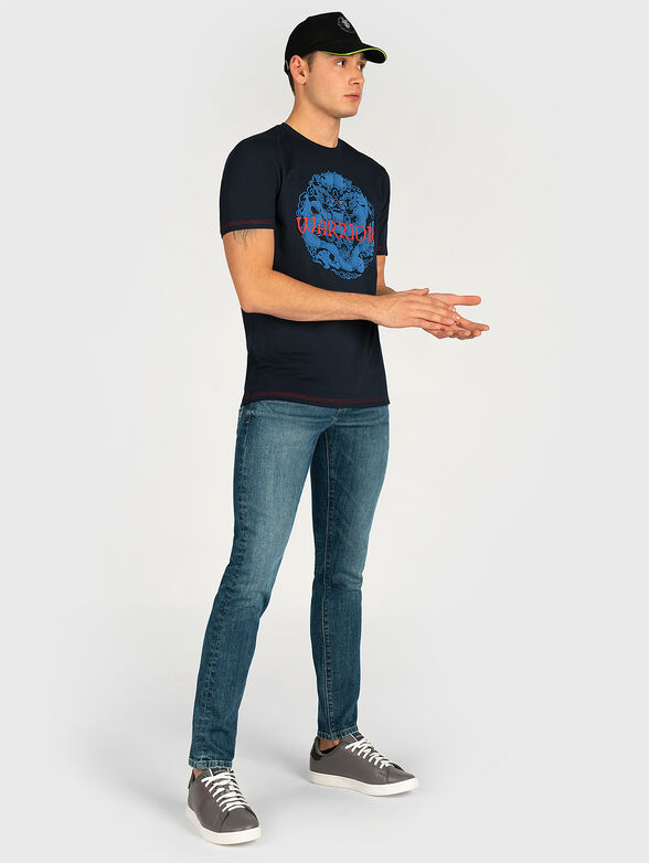 T-shirt in blue color - 6