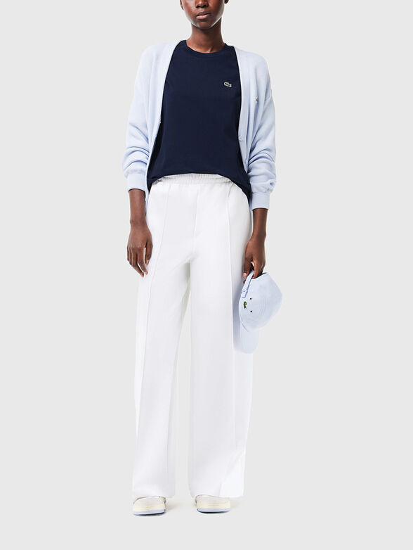 Logo detail  black T-shirt  - 2