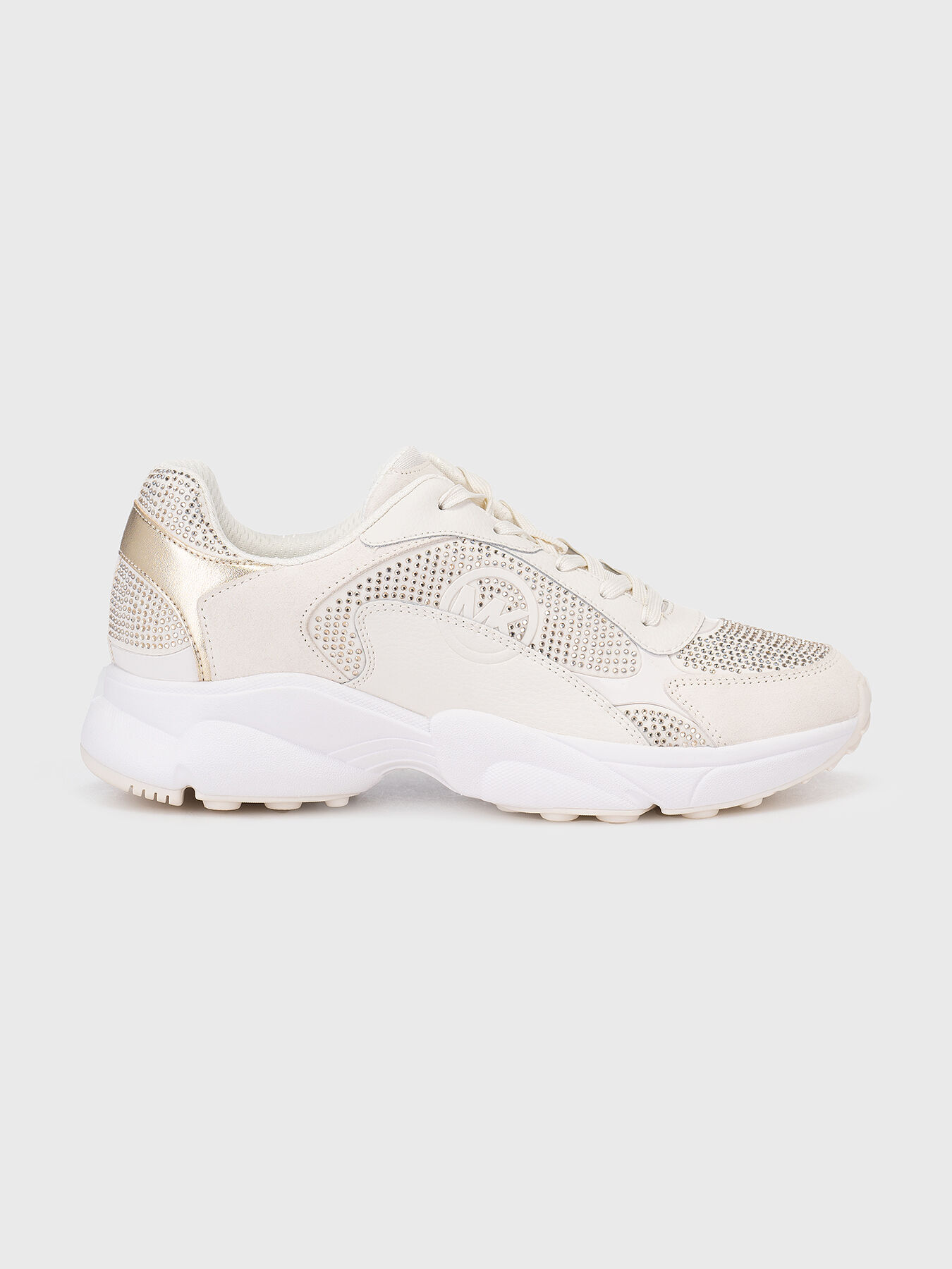 Crystal embellished sneakers brand MICHAEL KORS Globalbrandsstore en
