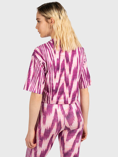 CATTENOM AOP T-shirt with contrast print - 3