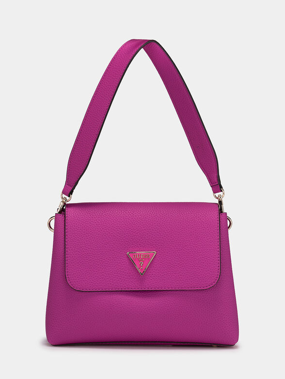 Shoulder bag with triangular logo - 1