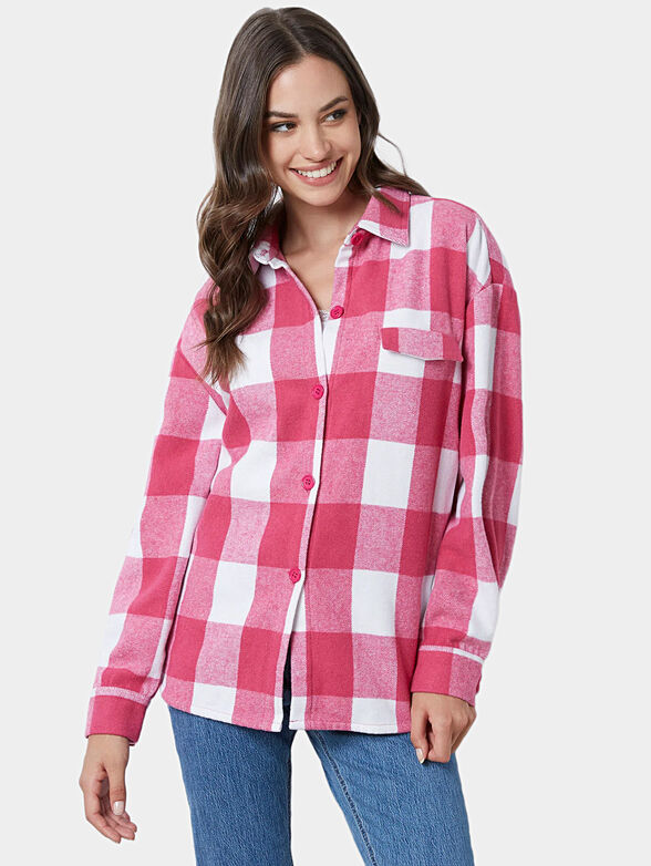 SO PINK plaid shirt  - 1