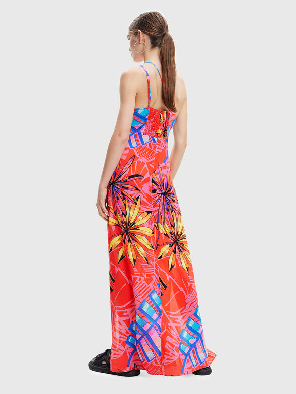 KAWAI midi dress with print - 2