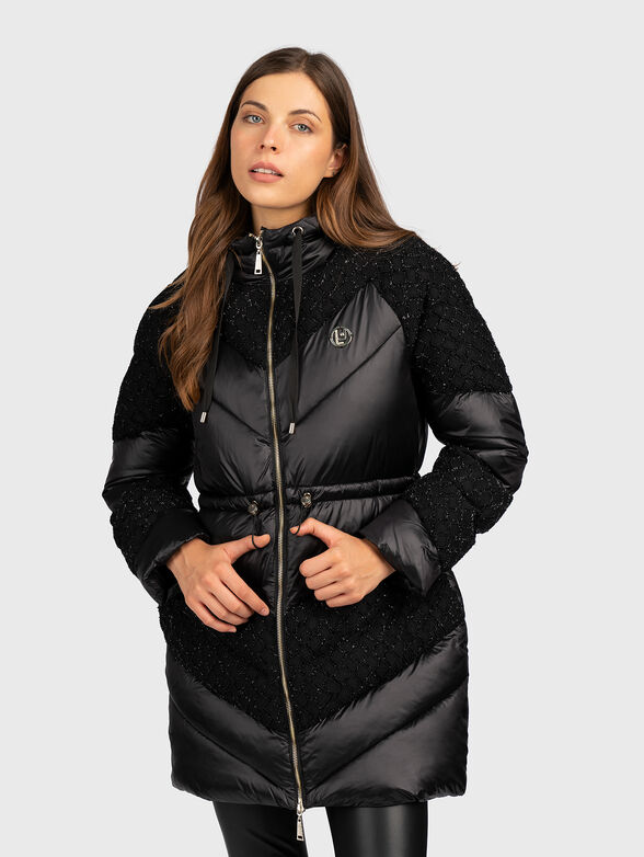Black jacket with sparkly accents - 1