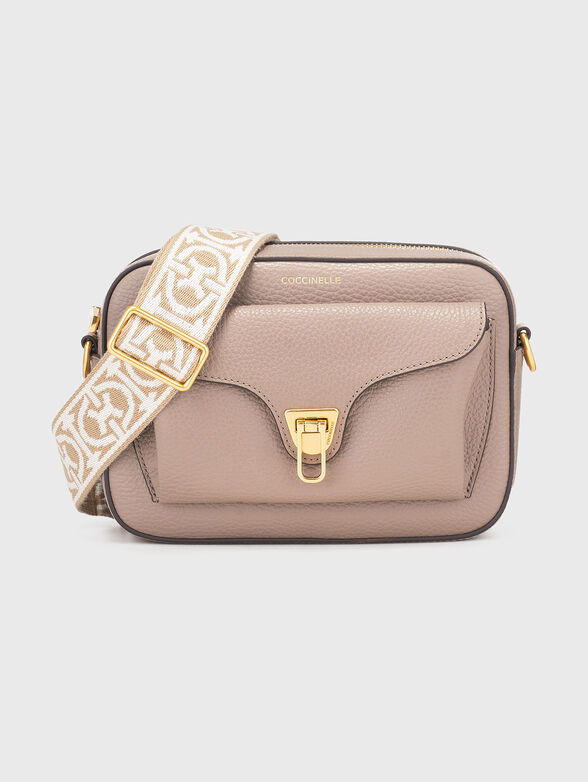 Crossbody bag with accent strap - 1