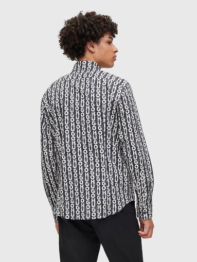 ERMO shirt with monogram logo print - 3