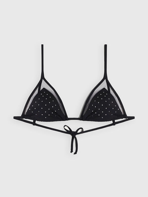 GLEAM bikini top with rhinestones - 4