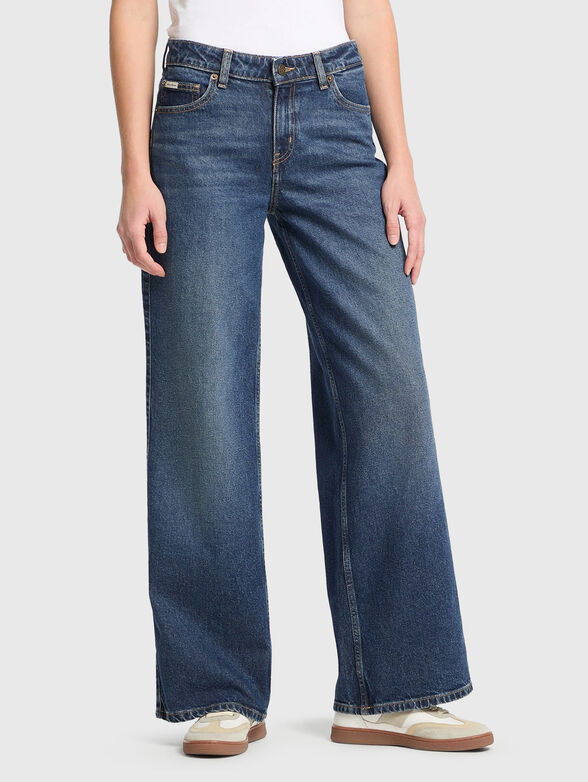 Jeans with wide legs - 1