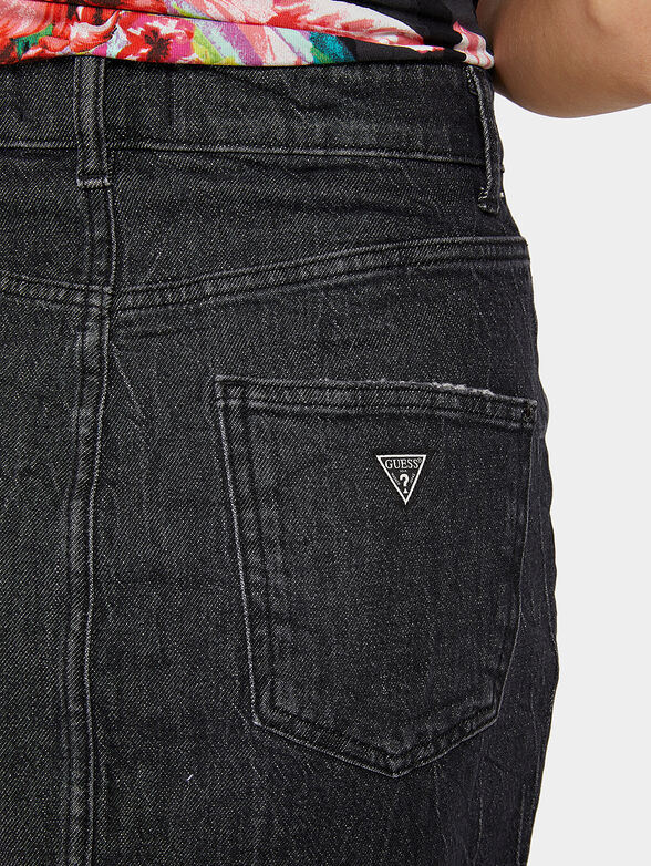 NOELIA denim midi skirt - 3