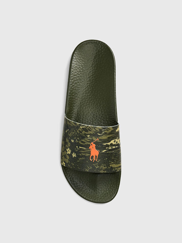 Slides with floral details - 4