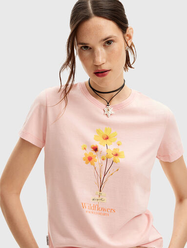 DILAN T-shirt with floral print - 5