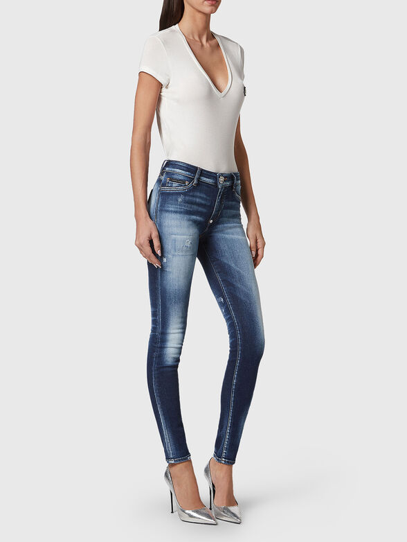 Jeans with washed effect - 4