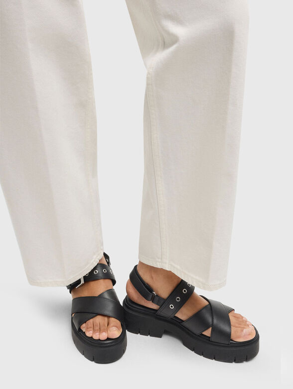 KRIS leather sandals - 2