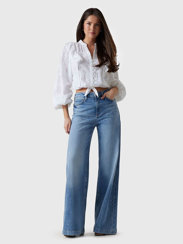 BELLAGIO jeans with wide legs - 4