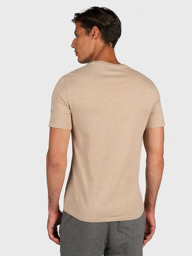 Printed T-shirt with logo patch - 5