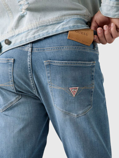 Straight leg jeans - 4